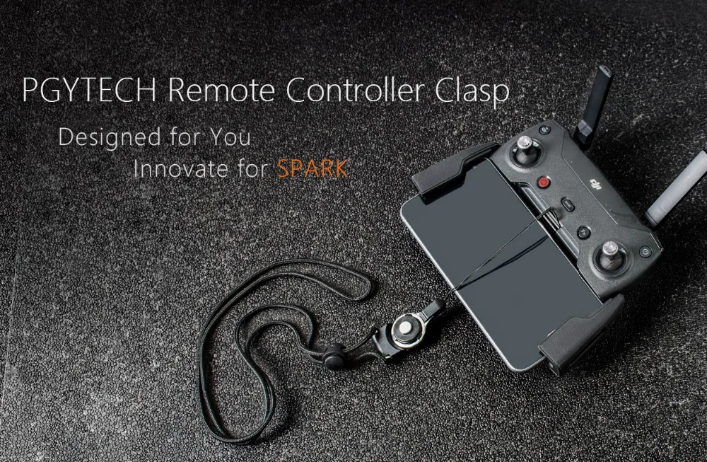 Регулируемая застежка для пульта дистанционного управления PGYTECH DJI Spark Lanyard