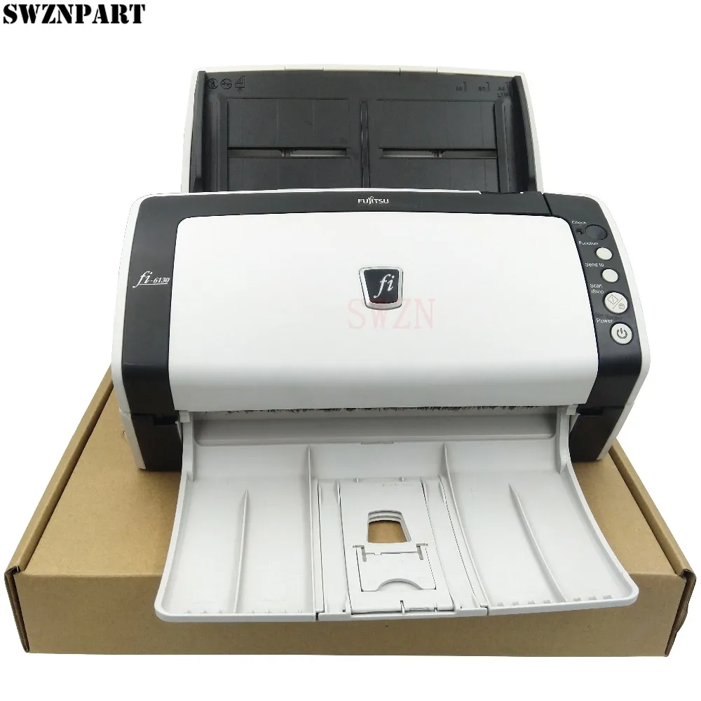 Документный сканер Fujitsu fi 6130 FI6130 6130Z USB Цвет 2 сторонняя двусторонний PA03540 B055 в