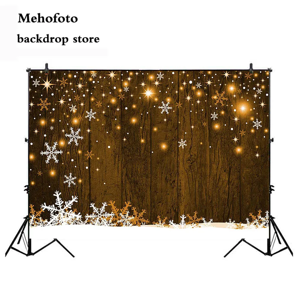 Mehofoto Рождественский фон для фотографии деревянная фотокамера видео семья
