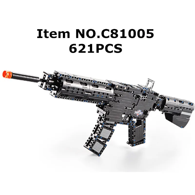 98K AK47 M4A1 винтовка Игрушечная модель пистолета строительные блоки совместимы с Lego