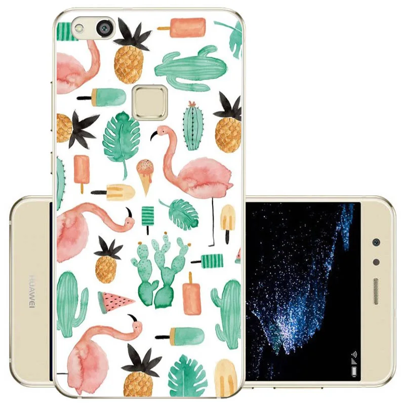 10 Чехол для телефона huawei P10 Lite, мягкий силиконовый чехол для huawei P10 Lite, ТПУ, задний Чехол, протектор P10lite - Цвет: 10