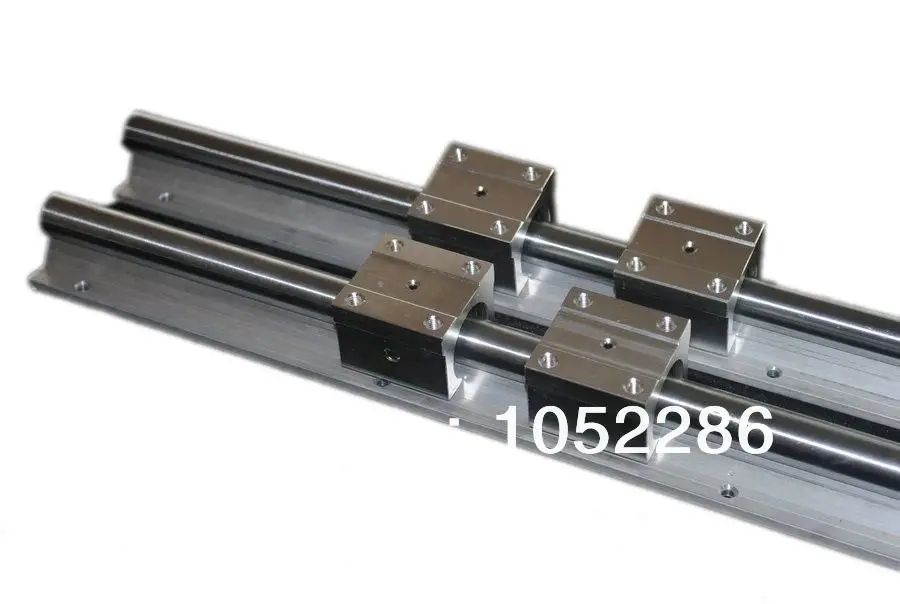Линейный рельсовый стержень SBR16 -1000 мм 2 шт. + подшипниковый блок SBR16UU 4 |
