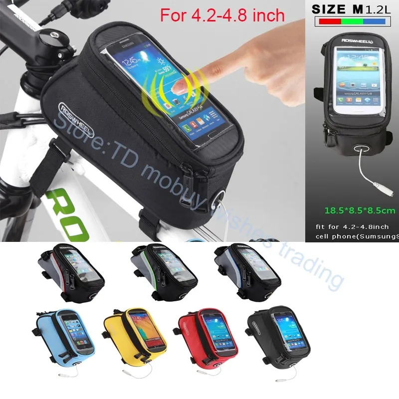 4 8 &quotвелосипед держатель телефона Водонепроницаемый сумка крепление для iPhone