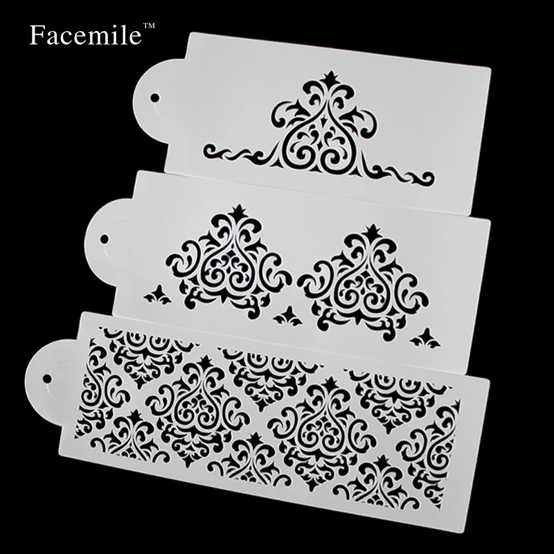 Бесплатная доставка 3 шт./компл. Марки инструмент наслоения Трафарет Шаблон DIY