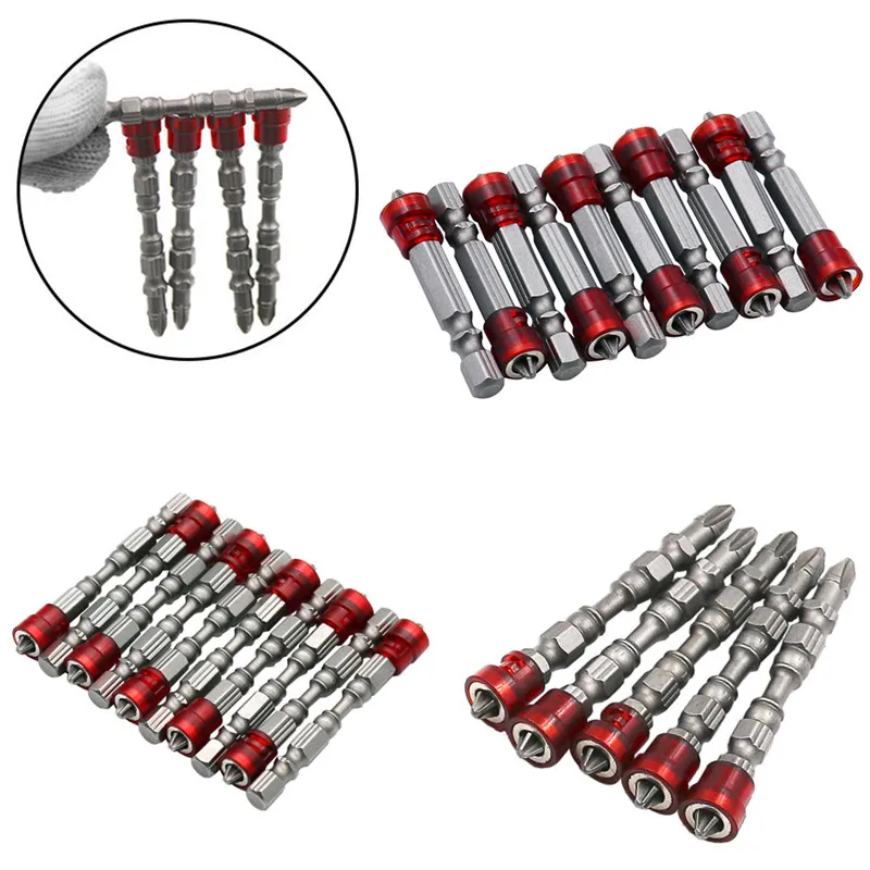 50/60 LMagnetic Driver Одиночная двойная стальная головка с шестигранным хвостовиком