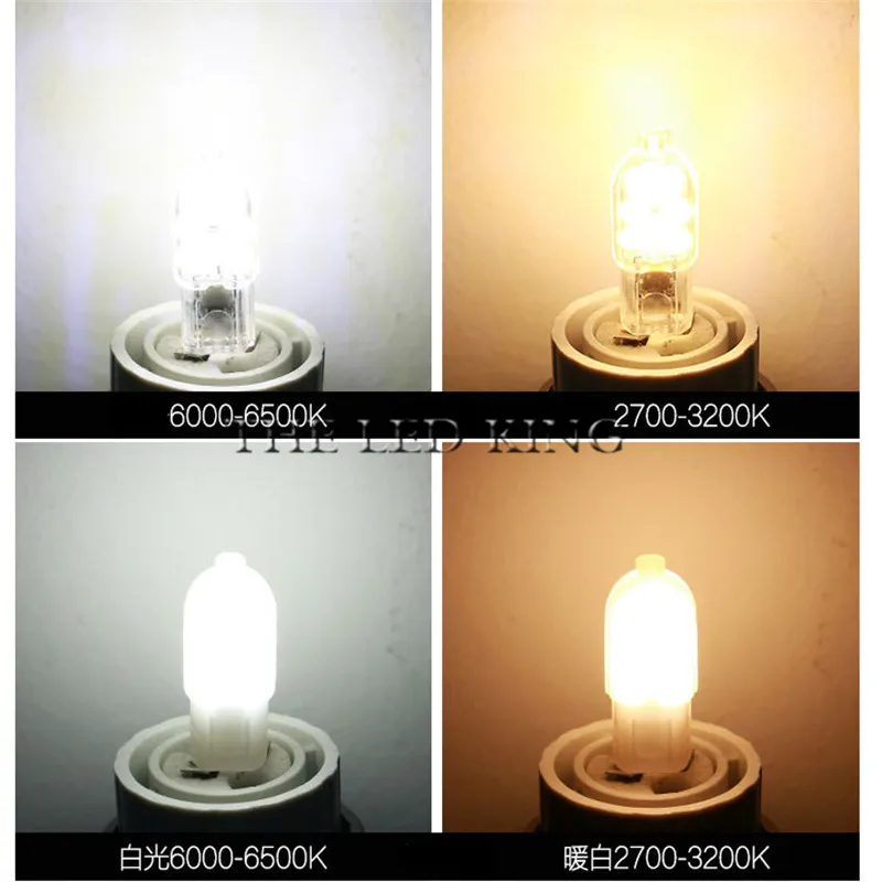 10/комплект G4 светодиодный 3 Вт 5 небольшой светильник AC DC 12V 24V SMD 2835 лампа Точечный