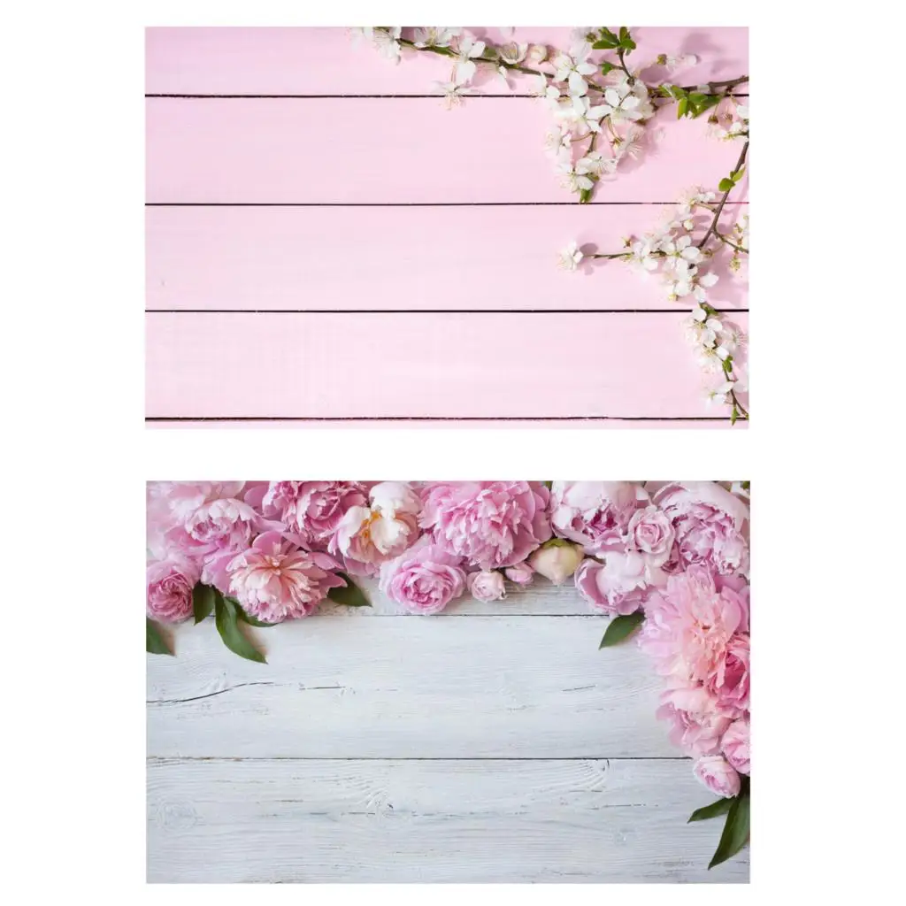 HUAYI 83x55 см двухсторонняя деревянная доска фон для фотосъемки фон для фотосессии новорожденных студийный Фотофон реквизит для фотосессии