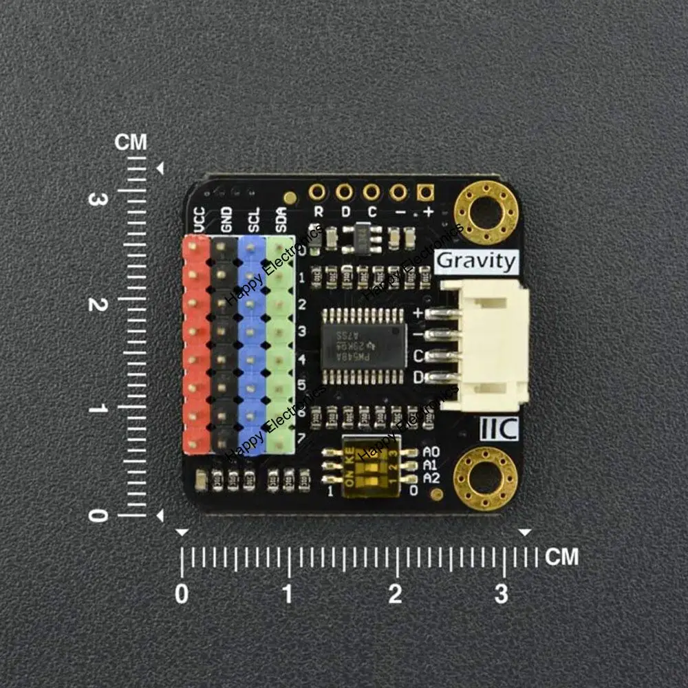 Гравитационный цифровой мультиплексор DFRobot 1 to 8 IIC I2C поддерживает множество