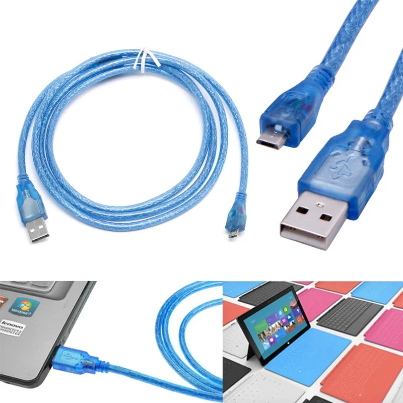 1 шт. Новый OOTDTY 5 м цифровой кабель USB 2 0 A штекер Micro B 5pin Мужской 28/24AWG для зарядного