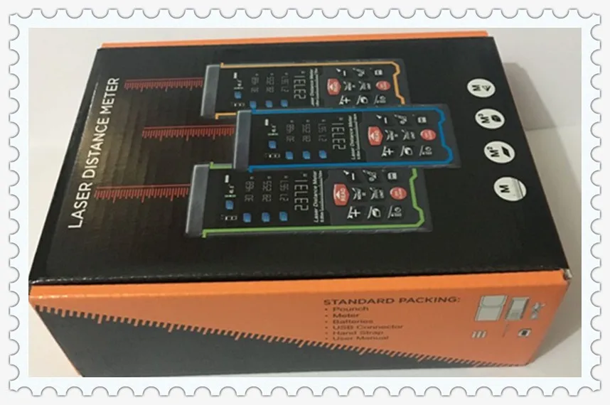 Лазерный дальномер SNDWAY mete лазерный цифровая лента цветной дисплей USB 100 м с