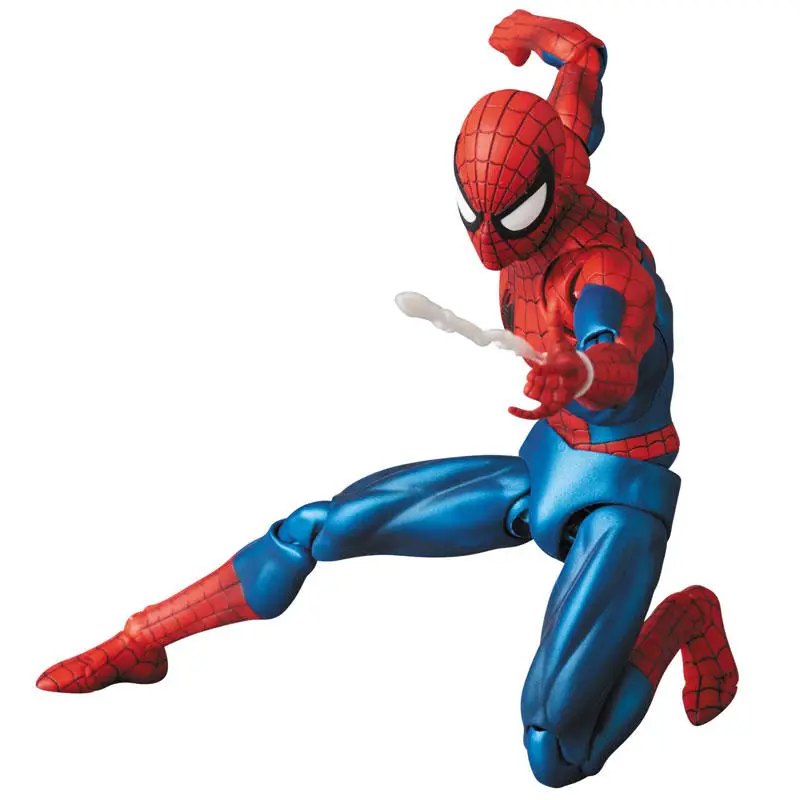 Новый Mafex 088 Spider-ManVenom 075 Spderman изменить голову фигурку модель игрушки подарок для
