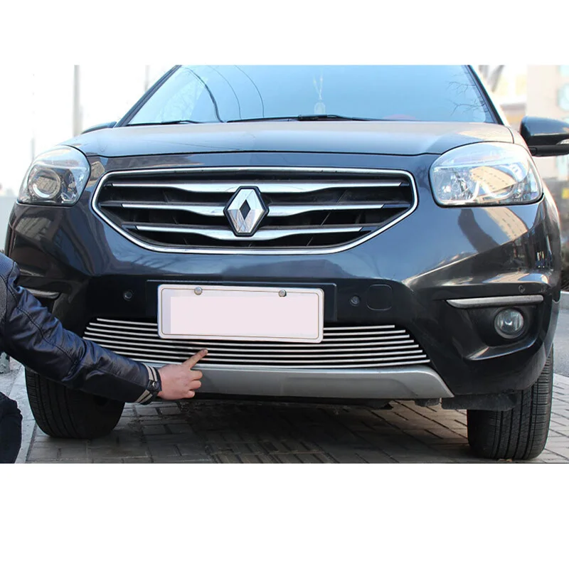 Для Renault Koleo 2012-2017 в сетку Яркие полоски изменение тела аксессуары металлическая