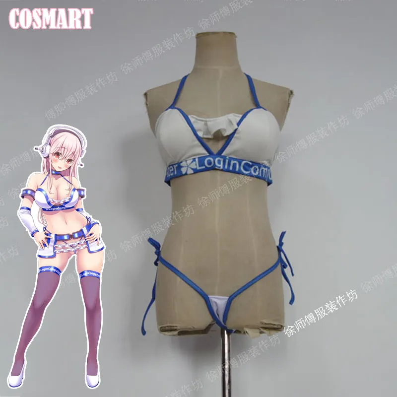 [Индивидуальное изготовление] костюм для косплея Super Sonico купальник бикини