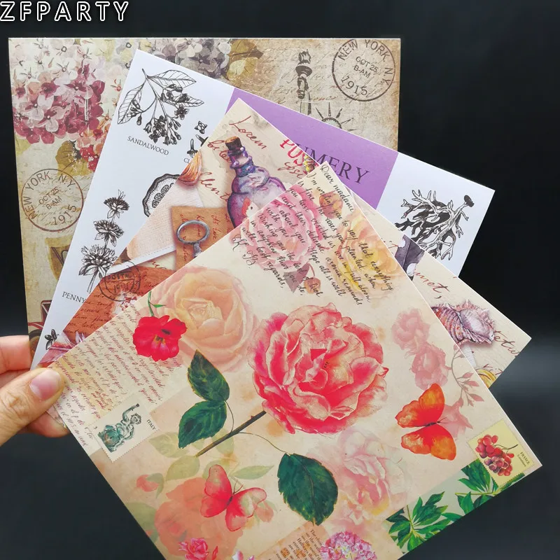 

Виниловые наклейки ZFPARTY на фон с цветами для скрапбукинга, Счастливого планировщика, создания открыток, проект журнала
