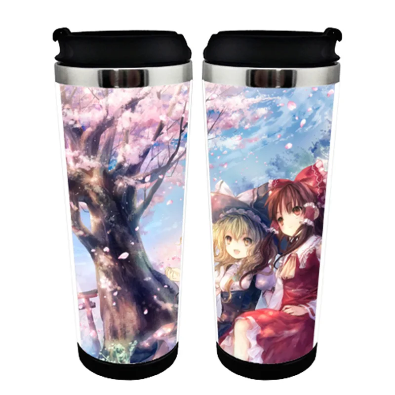 Горячая продажа Аниме чашка TouHou проект модели двойная изоляция пластиковая