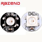 100 шт. светодиодный пиксельный чип 5050 RGBRGBWWWARGBNW адресуемый WS2812B SK6812 светодиодная мини-плата WS2811 IC узел белыйчерный PCB 5 В