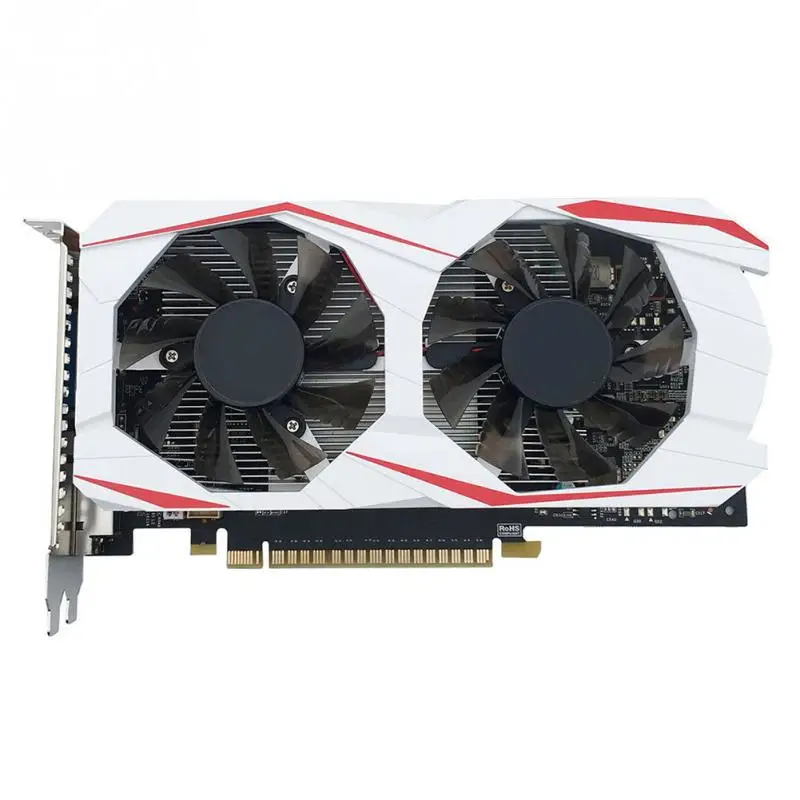Новинка 750Ti 2GB DDR5 750 Ti 2G видеокарта игровая дискретная двойной вентилятор PCI Express
