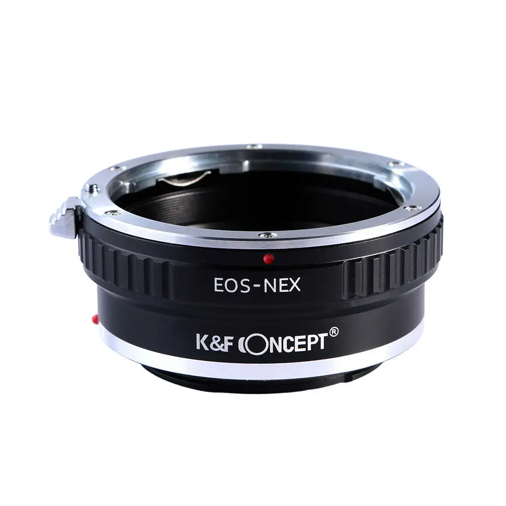 K & F Concept адаптер для Canon EOS EF mount lens Sony NEX 7 6 5R 5T A5000 A5100 A6000 A6300 A6400 A6500 A7 A7II A7R A73
