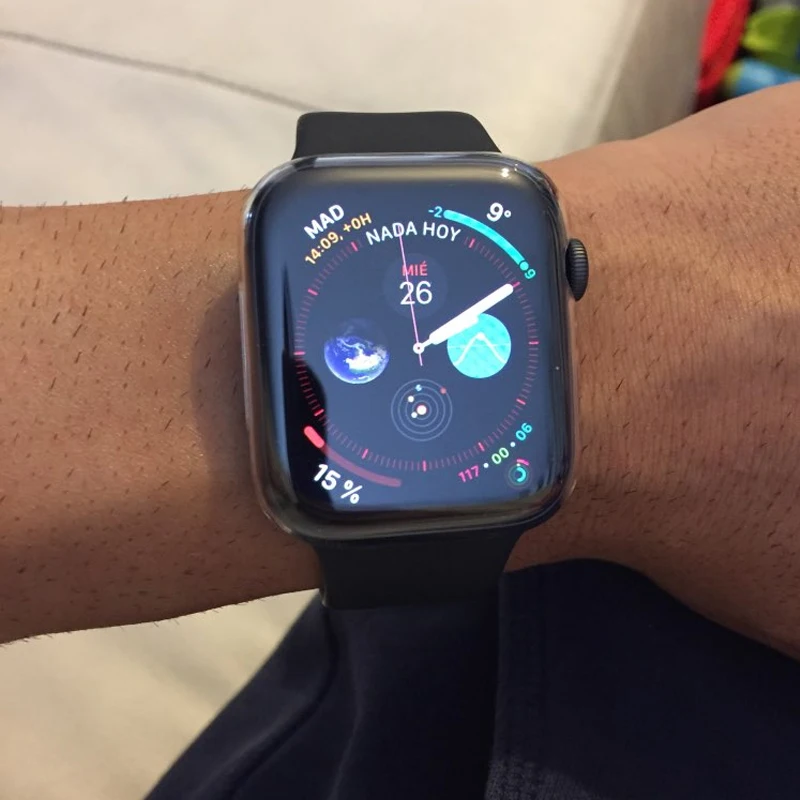 Чехол для apple watch 4 3 чехол iwatch band 42 мм 38 44 40 прозрачная защитная пленка