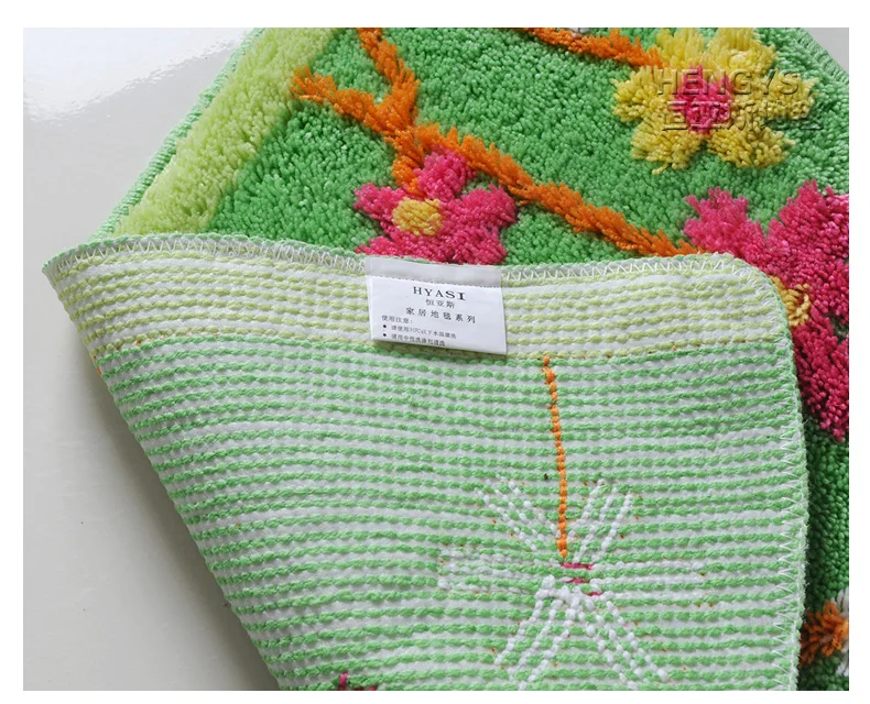 Полукруглый модный коврик для гостиной, украшение для дома, коврик для двери, ковер для детской комнаты, нескользящий коврик для туалета, ванной комнаты, коврик для кухни