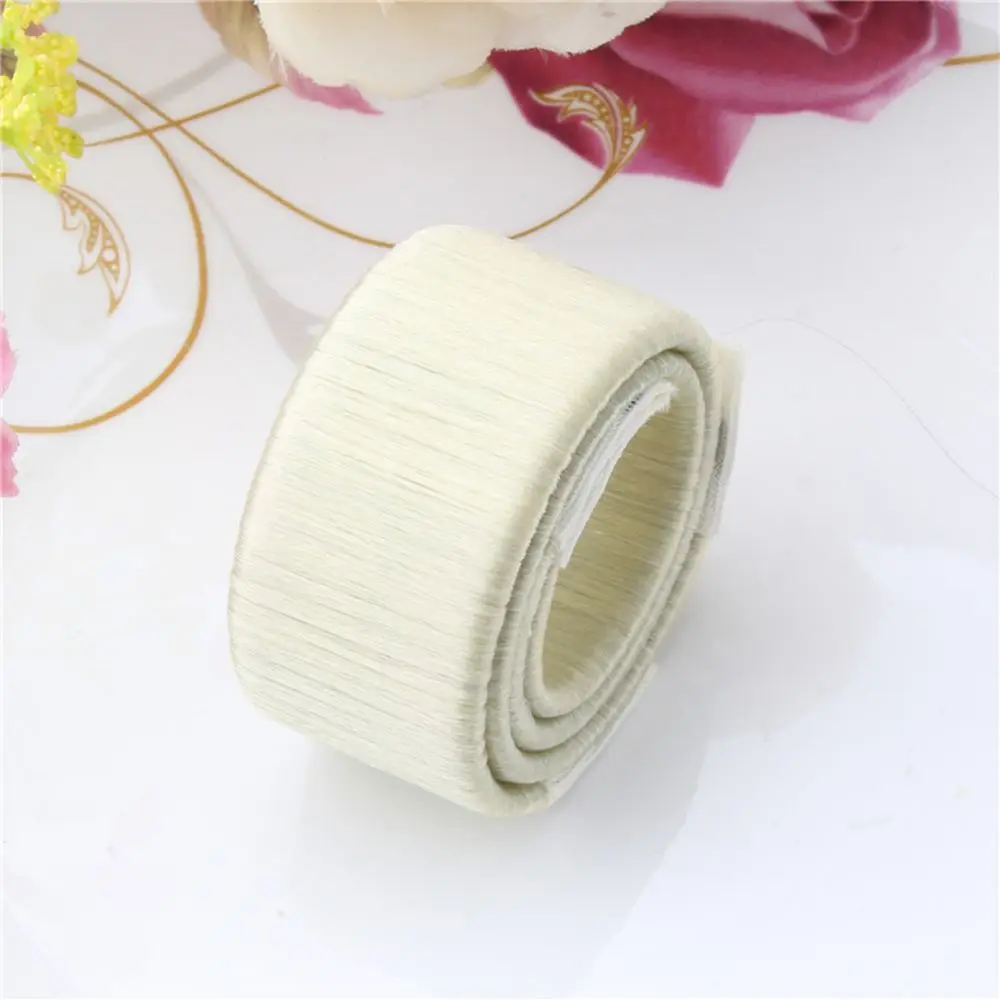 beige Новинка для девочек, сделай сам, волшебная булочка для волос, Пончик для укладки, многофункциональные аксессуары для волос для женщин или детей, бигуди, роликовая тарелка, повязки на голову - Цвет: beige