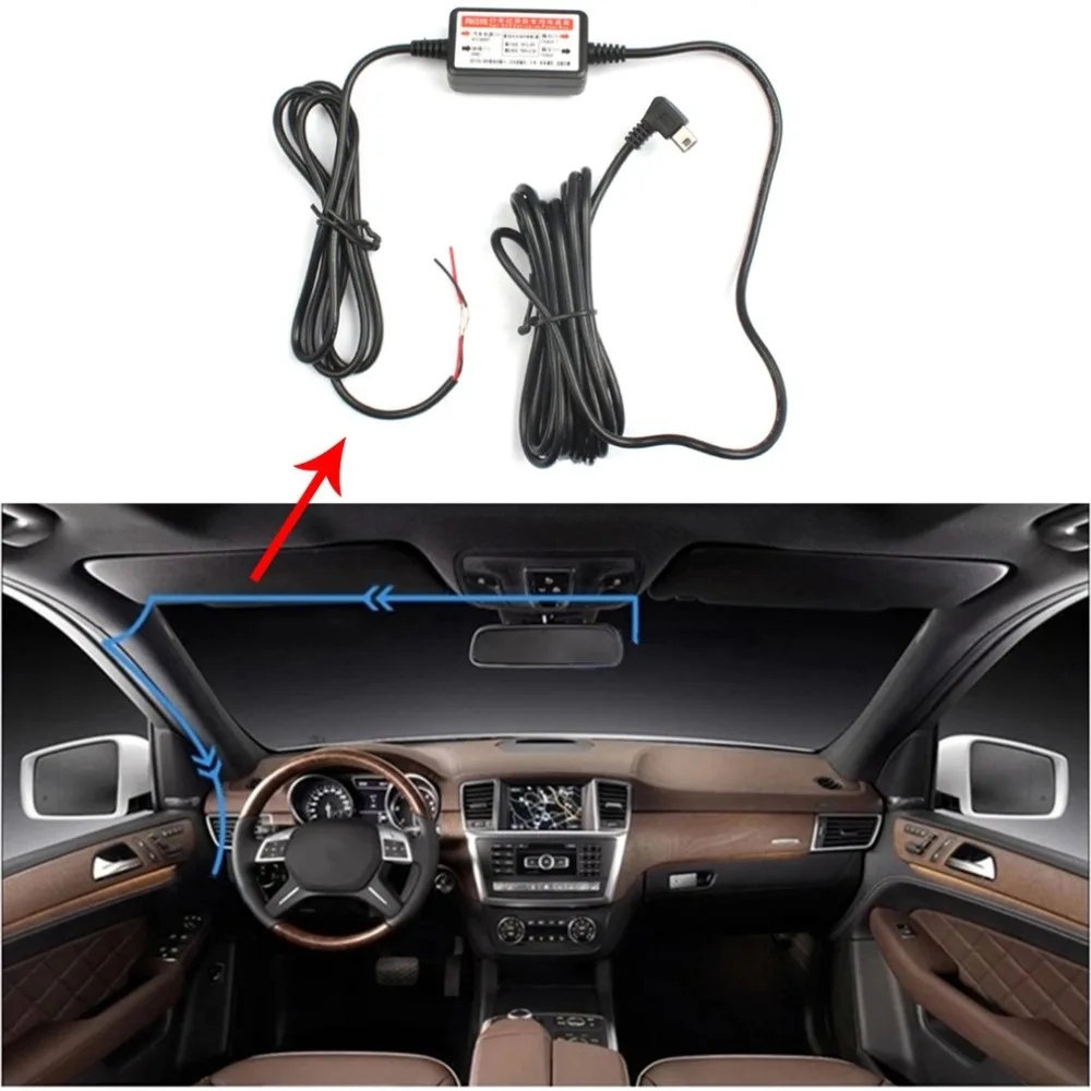 DC 5V 2A мини USB порт провод кабель Автомобильное зарядное устройство Комплект для
