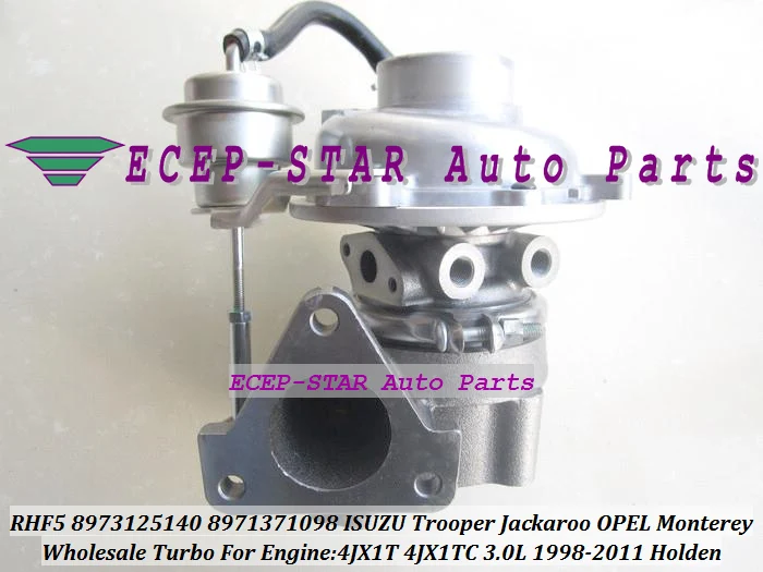 Бесплатная доставка RHF5 8973125140 VIDS Турбокомпрессор Для ISUZU Trooper 1999 04 для HOLDEN Jackaroo