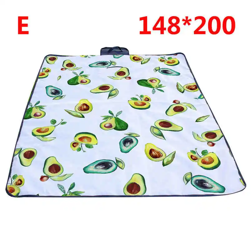 Picnic Blanket Пикник Одеяло Extra Large Водонепроницаемый складной Открытый коврик для сна игры на свежем воздухе Пикник Одеяло пляжная подстилка туристический коврик барбекю@ 15 - Цвет: Picnic Blanket