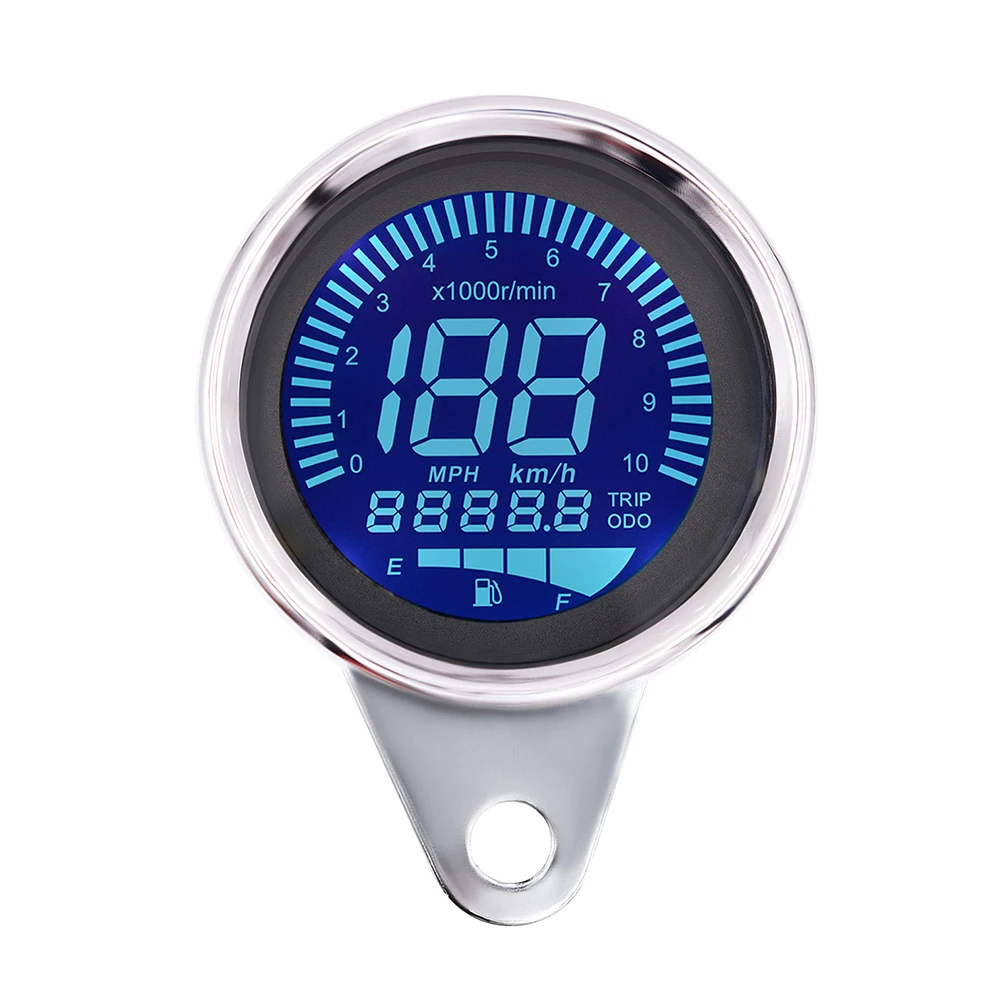 ЖК дисплей мотоцикл метр Univeral пылезащитный практичный цифровой крутой датчик