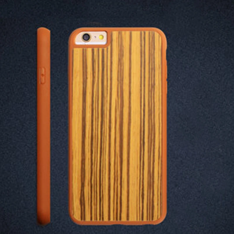 Роскошные деревянные случае изначально дерево ТПУ текстура древесины телефон