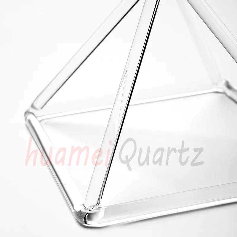 9 дюймовая кристальная Поющая пирамида для звукового исцеления музыкальной