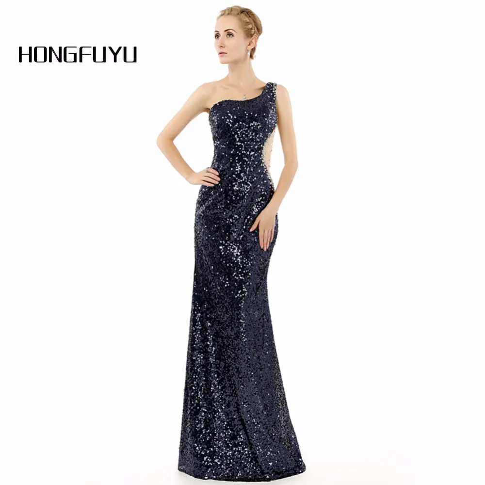 Сексуальное длинное элегантное платье для выпускного вечера с пайетками es 2019