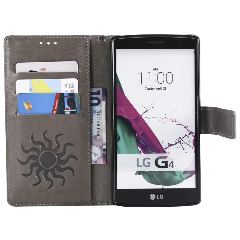 Для LG G4 чехол H815 5 &quotкошелек Обложка на заднюю панель из искусственной кожи для