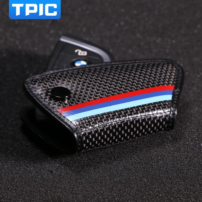 Кожаный чехол TPIC для автомобильных ключей кольца-держатели Bmw F20 F30 G20 f31 F34 F10 G30 F11 X3
