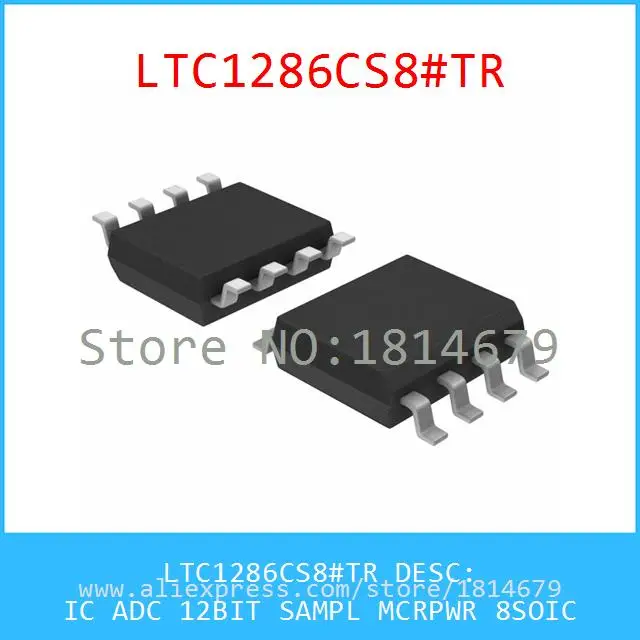 1 Шт./лот LTC1286CS8 # TR IC ADC 12BIT SAMPL MCRPWR СОП 1286 LTC1286 |