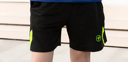 Green Shorts Стиль бадминтон одежда, Zumaba Для женщин Для мужчин теннис матч команда обучение одежда, теннис рубашки девушка, теннисная юбка дамы - Цвет: Green Shorts