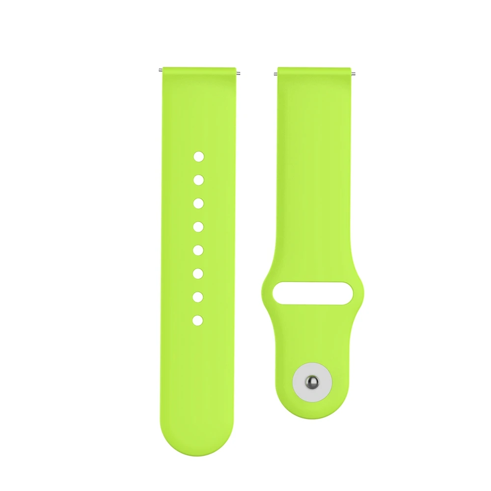 20 мм силиконовый ремешок для Amazfit bip Smartwatch сменный ремешок на запястье для samsung Galaxy watch Active/42 мм влагостойкий ремешок для часов