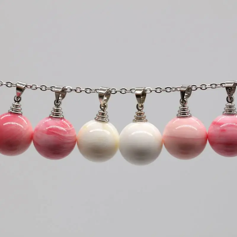 Натуральные подвески с камнями заводские цены 14 мм бусины Подвески красный