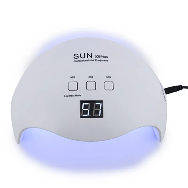 48 Вт SUN X9Plus светодиодный светильник Сушилка для ногтей светодиодный 21 светодиодный s сушилка с УФ-лампой для сушки гель лак для ногтей автоматический датчик таймер инструменты для маникюра