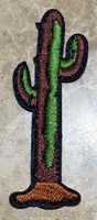 wholesale cactus desert southwest embroidered iron on patch can be sewed diy applique