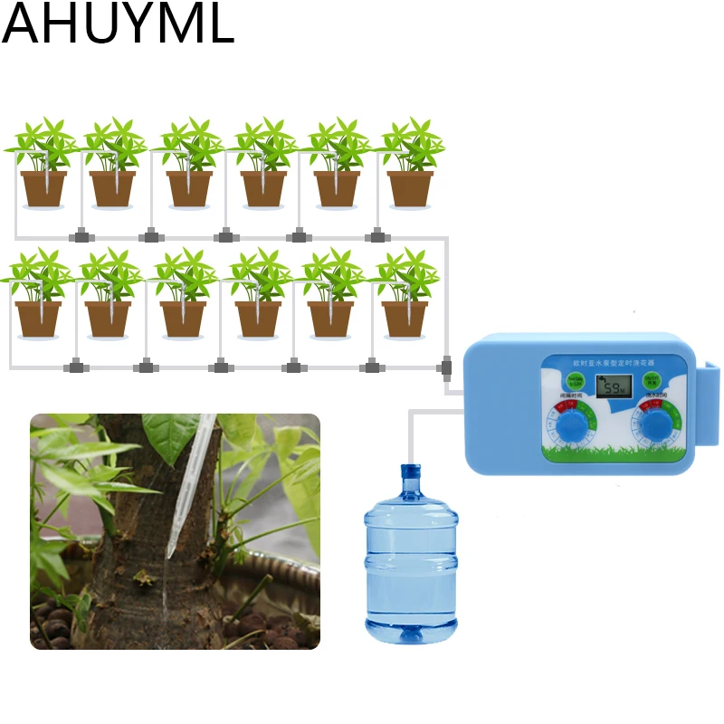 Набор для полива цветов светодиодный автоматический таймер с электронным