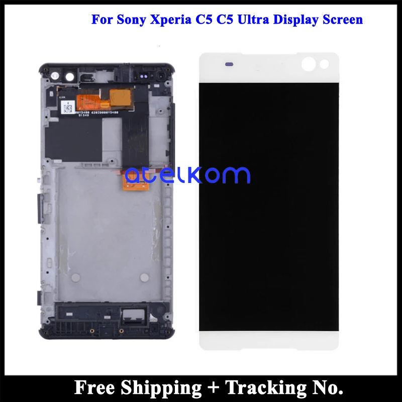 Фото 100% протестированный класс AAA 6,0 'для Sony Xperia C5 ЖК-дисплей для Sony Xperia C5 Ultra E5506 экран сенсорный дигитайзер сборка №2