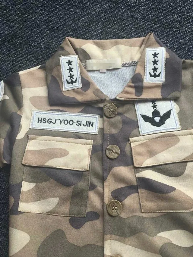 2 шт. детский Камуфляжный комплект из футболки и брюк|girls fashion sets|girls setkids tracksuit |