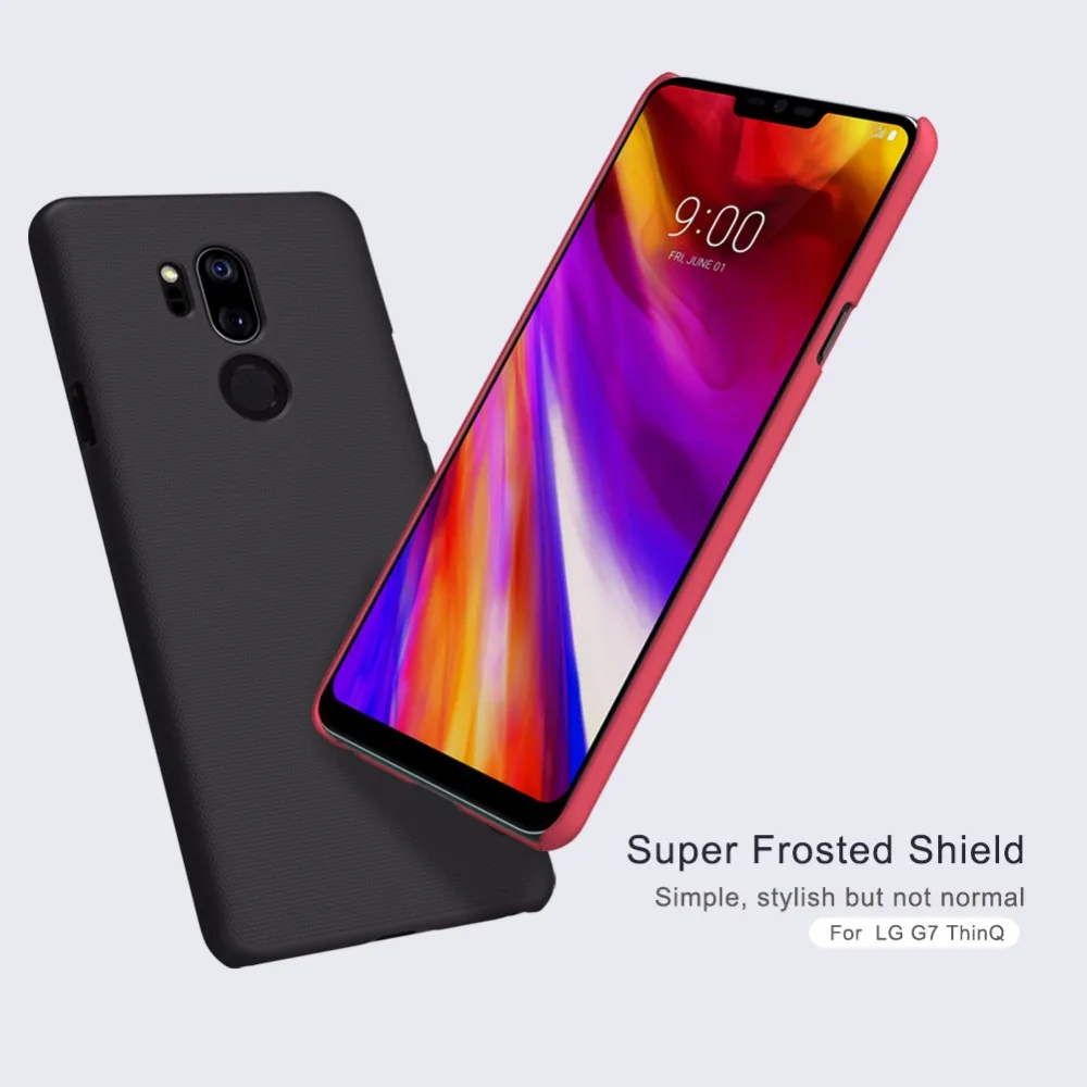 Для LG G7 чехол ThinQ LG G8 чехол ThinQ Nillkin Супер Матовый щит жесткая задняя крышка из ПК чехол для LG V40 ThinQ чехол для телефона