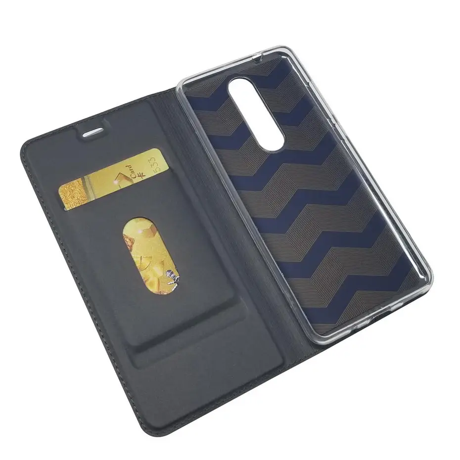Чехол для телефона из искусственной кожи с подставкой для Nokia на возраст 1, 2, 3, 5, 6, 7, 8, 9 х 6 Чехол Магнитный Напряжение чехол для Nokia 2,1 3,1 5,1 7 Plus чехол для телефона