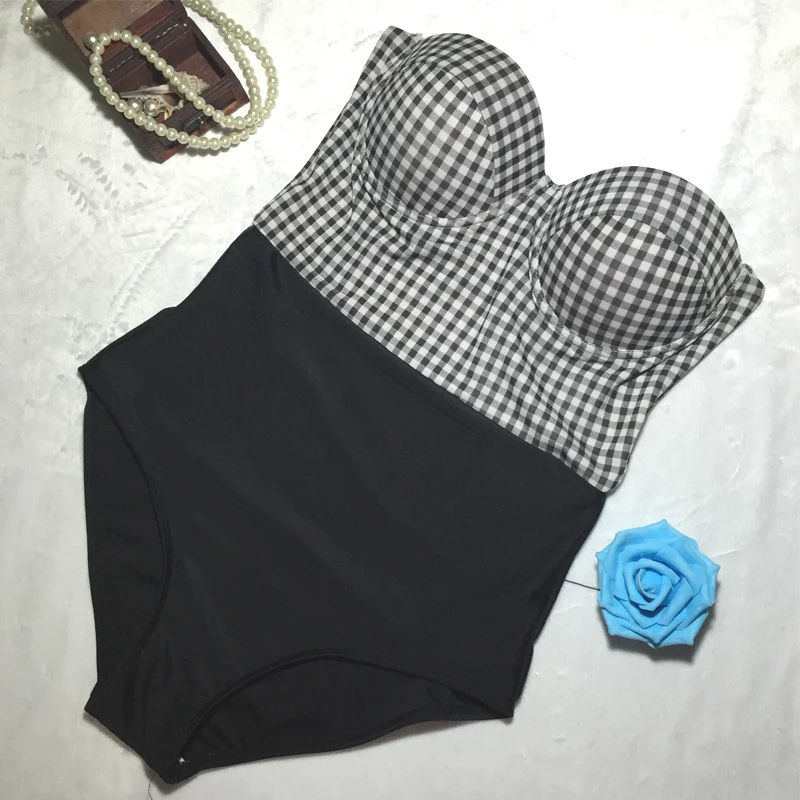 Цельные купальники купальные костюмы для женщин пуш ап с подкладкой высокое