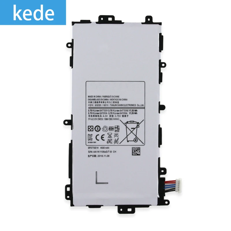 Kede SP3770E1H планшетный аккумулятор N5100 N5120 для Samsung Galaxy Note 8 0 3G GT N5110 планшет Tab