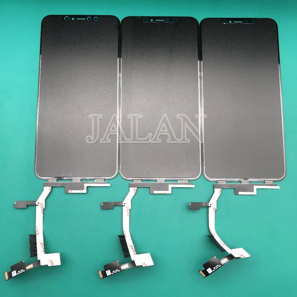 JALAN сенсорный экран для телефона XS MAX TP стекло дигитайзер lcd сенсорный экран+ 3D сенсорный гибкий кабель пайка не требуется Ремонт дисплея