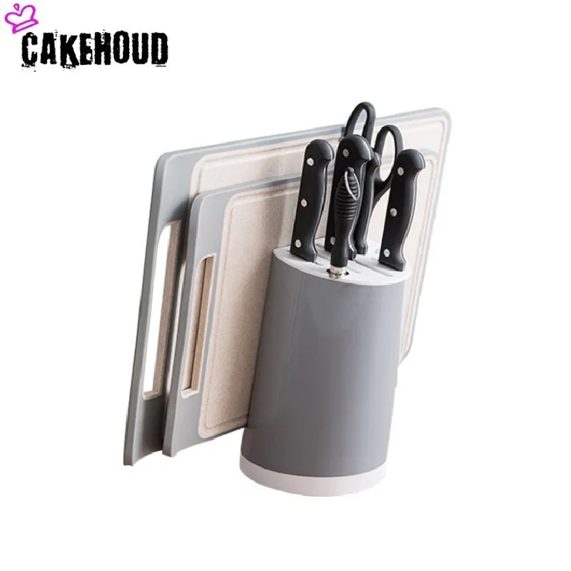 CAKEHOUD простая и Универсальная кухонная стойка для хранения инструментов разделочная доска кухонный нож стеллаж для хранения легко хранить