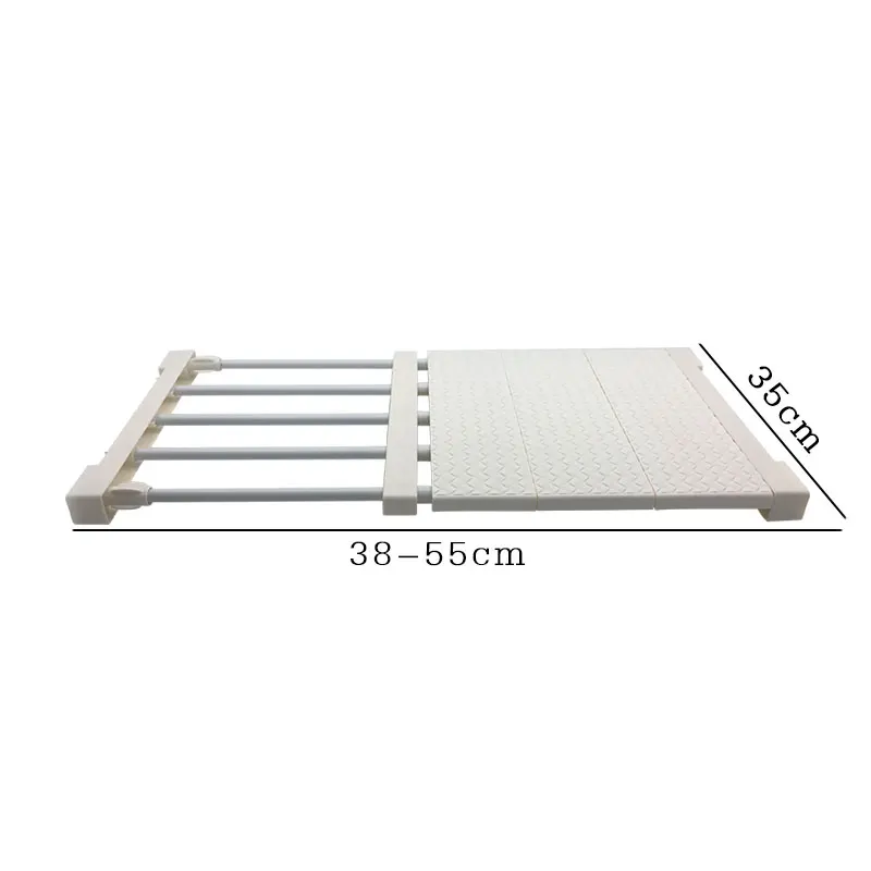 Storage Shelf YS092 Регулируемый шкаф, органайзер для хранения полка настенные комод ручной работы/одежда/Держатели для кухни стойки пластиковый слой/разделители кухня полки - Цвет: Storage Shelf YS092